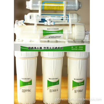 household 6 stage purifier/easy water filter,6 stages stand type with 1.5 inch gauge home ro water purifier system